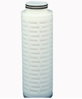 Cartucho de filtro plisado 20 pulgadas 0,2 micrones para el proceso puro del agua