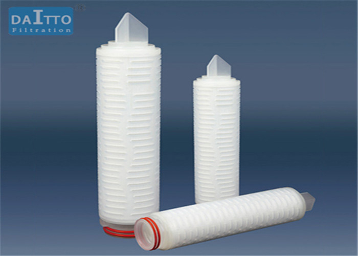 Natural Hydrophobicity Pleated Filter Cartridge 0.45 1.0um Micron Rating