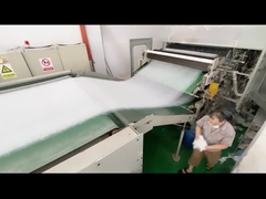 Proceso de telas no tejidas punzonadas