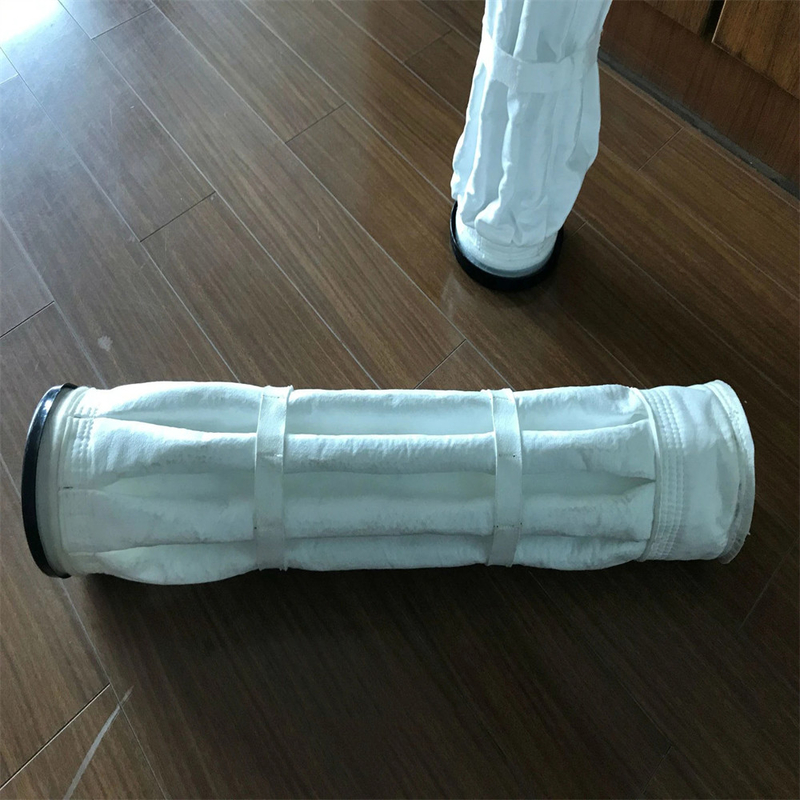 Bolsas de filtro plissadas 100% de PTFE Resistencia al alcalinismo Resistencia al agua Bolsas de filtro para recolectores de polvo