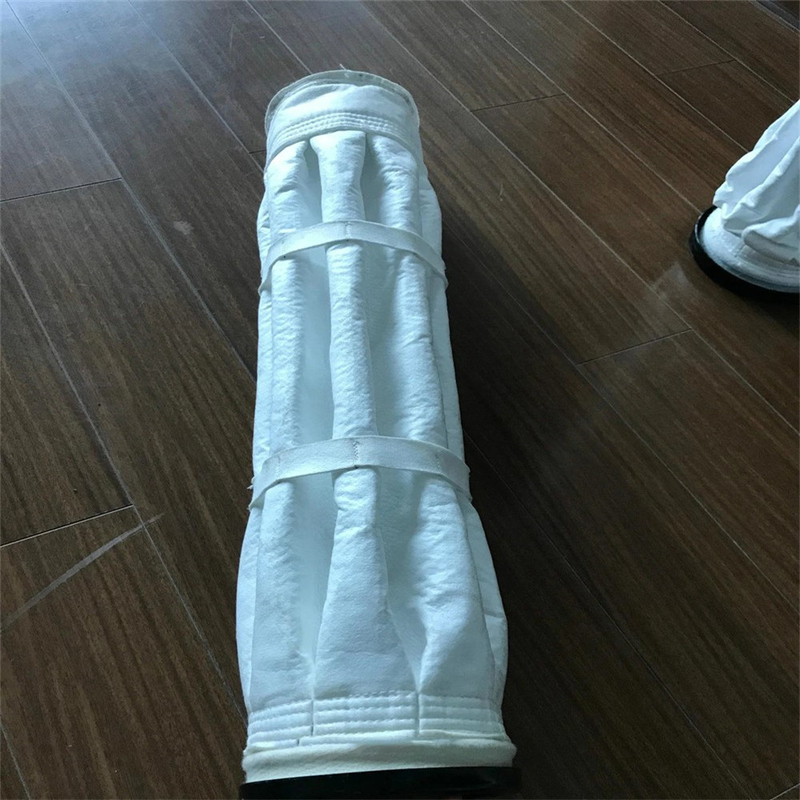 Bolsas de filtro plissadas 100% de PTFE Resistencia al alcalinismo Resistencia al agua Bolsas de filtro para recolectores de polvo